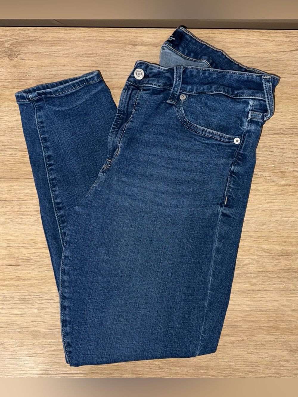 BUNDLE OF 3 of Blue Denim Jeans - Mixed Brands. Size 16. - Picture 3 of 7
